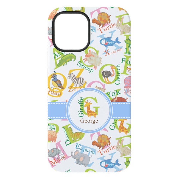 Animal Alphabet iPhone 15 Pro Max Tough Case - Back