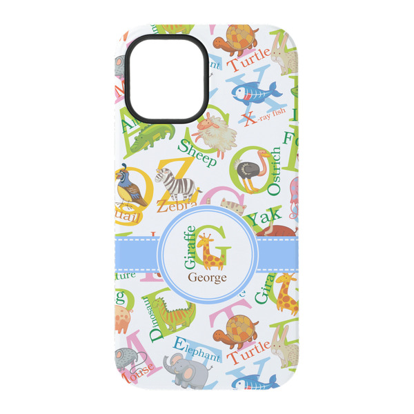 Animal Alphabet iPhone 15 Pro Tough Case - Back
