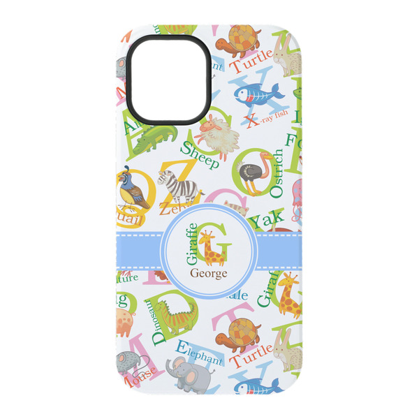 Animal Alphabet iPhone 15 Tough Case - Back
