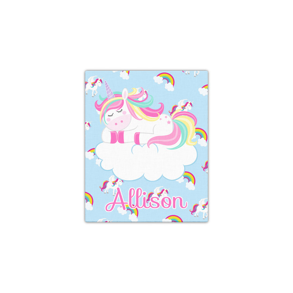 Rainbows and Unicorns 11x14 - Canvas Print - Front View