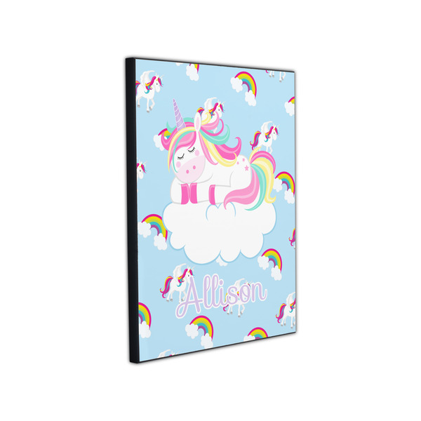 Rainbows and Unicorns 11x14 Wood Print - Angle View