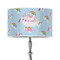Rainbows and Unicorns 12" Drum Lamp Shade - Poly-film (Personalized)