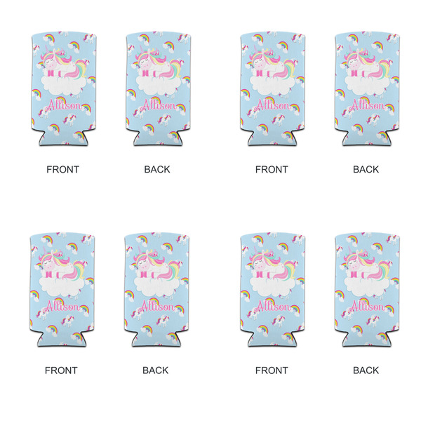 Rainbows and Unicorns 12oz Tall Can Sleeve - Set of 4 - APPROVAL