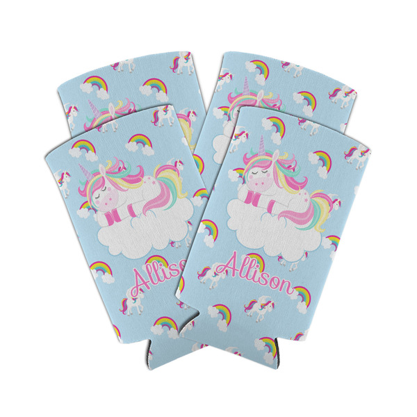 Rainbows and Unicorns 12oz Tall Can Sleeve - Set of 4 - MAIN