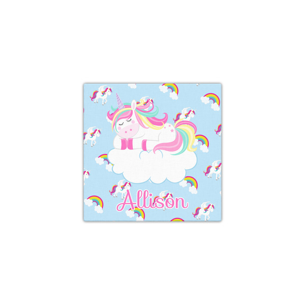 Rainbows and Unicorns 12x12 - Canvas Print - Front View