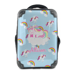 Rainbows and Unicorns 15" Hard Shell Backpack (Personalized)
