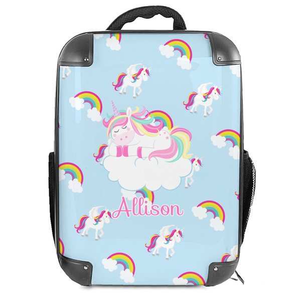 Custom Rainbows and Unicorns 18" Hard Shell Backpack (Personalized)