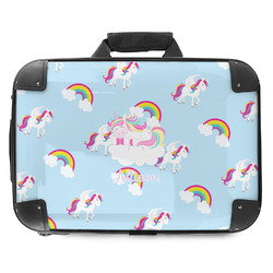 Rainbows and Unicorns Hard Shell Briefcase - 18" (Personalized)