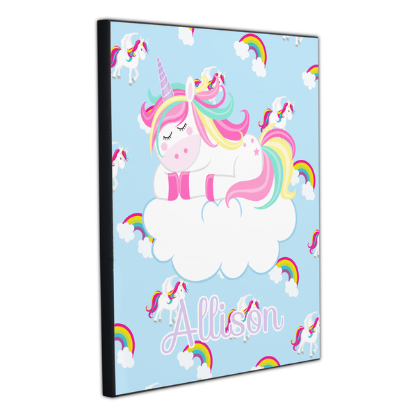 Rainbows and Unicorns 20x24 Wood Print - Angle View