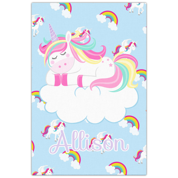 Rainbows and Unicorns 20x30 - Canvas Print - Front View