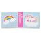 Rainbows and Unicorns 3-Ring Binder Approval- 3in