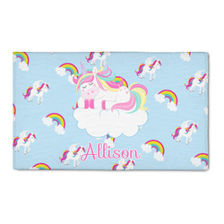 Rainbows and Unicorns 3' x 5' Patio Rug (Personalized)