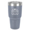 Rainbows and Unicorns 30 oz Stainless Steel Tumbler - Grey - Single-Sided