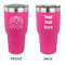 Rainbows and Unicorns 30 oz Stainless Steel Ringneck Tumblers - Pink - Double Sided - APPROVAL