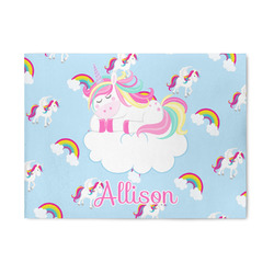 Rainbows and Unicorns Area Rug (Personalized)