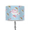 Rainbows and Unicorns 8" Drum Lampshade - ON STAND (Poly Film)