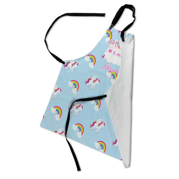 Rainbows and Unicorns Apron - Folded