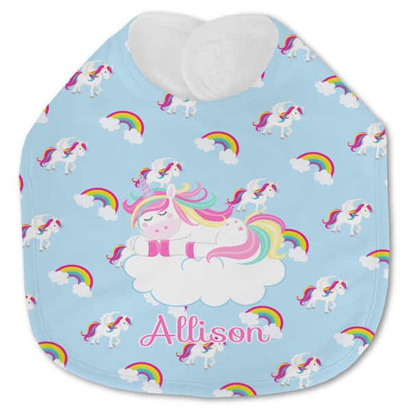 Rainbows and Unicorns Baby Bib - AFT closed
