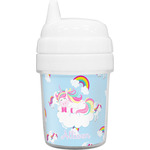 Rainbows and Unicorns Baby Sippy Cup (Personalized)