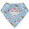 Rainbows and Unicorns Bandana Bib (Personalized)