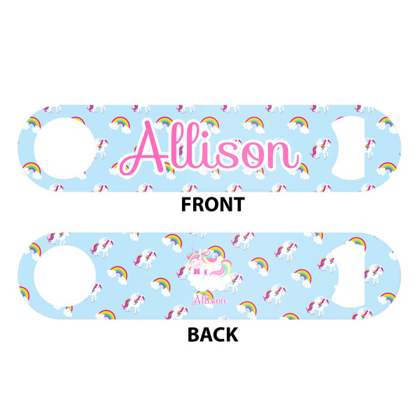 Rainbows and Unicorns Bar Bottle Opener - White - Approval