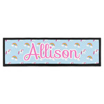 Rainbows and Unicorns Bar Mat - Large (Personalized)