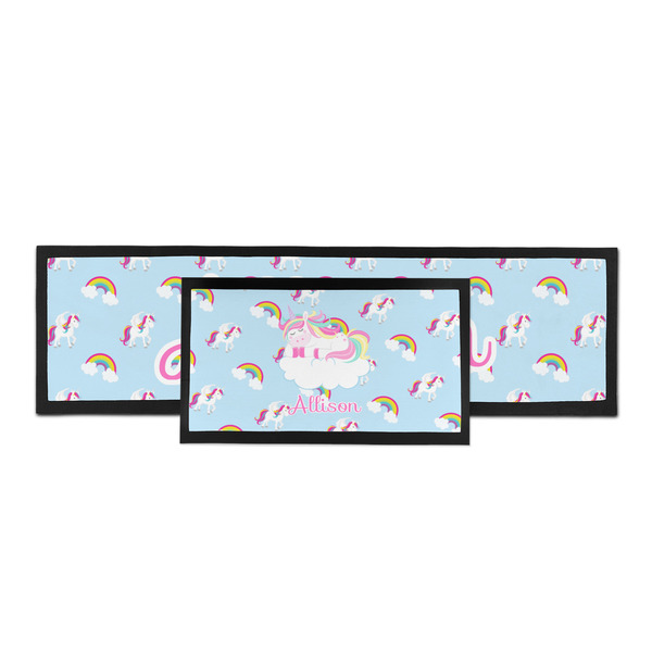 Rainbows and Unicorns Bar Mat - Parent Main