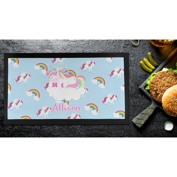 Rainbows and Unicorns Bar Mat - Small - LIFESTYLE