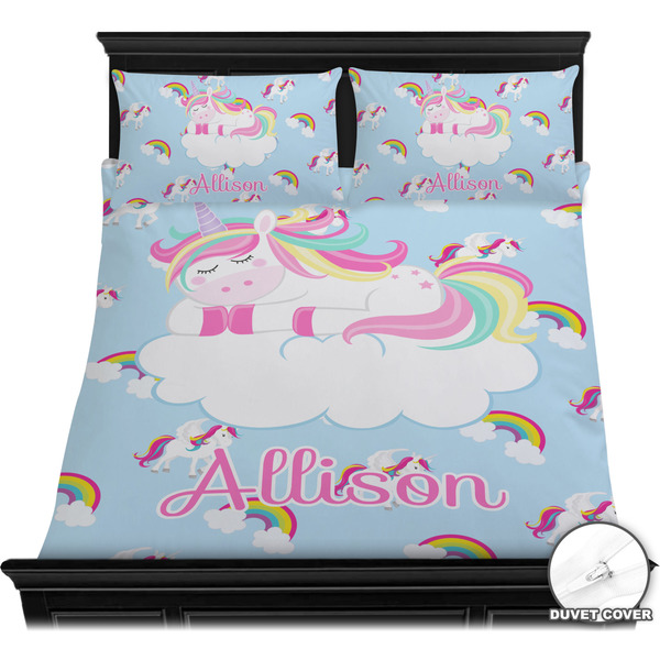 Rainbows and Unicorns Bedding Set (Queen) - Duvet
