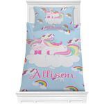 Rainbows and Unicorns Comforter Set - Twin XL w/ Name or Text