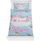 Rainbows and Unicorns Comforter Set - Twin XL w/ Name or Text