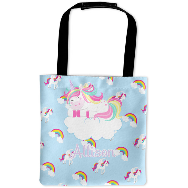 Custom Rainbows and Unicorns Auto Back Seat Organizer Bag w/ Name or Text