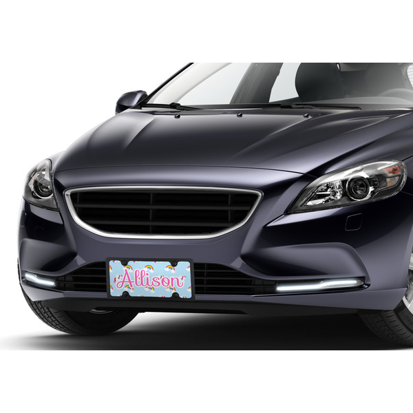 Rainbows and Unicorns Car License Plate Lifestyle