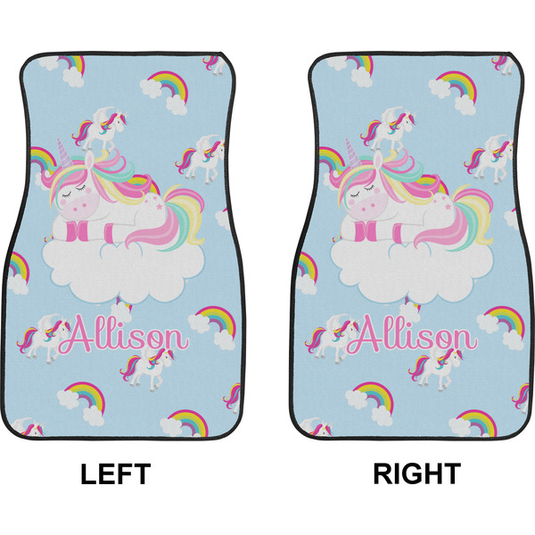 Rainbows and Unicorns Car Mat Front - Approval