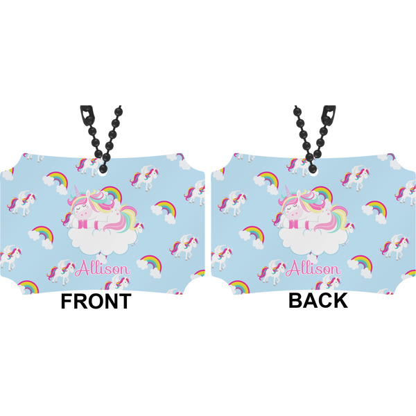 Rainbows and Unicorns Car Ornament - Berlin (Approval)