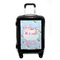 Rainbows and Unicorns Carry On Hard Shell Suitcase - Front