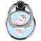Rainbows and Unicorns Cell Phone Ring Stand & Holder - Front (Collapsed)