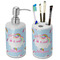 Rainbows and Unicorns Ceramic Bathroom Accessories Set (Personalized)