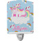 Rainbows and Unicorns Ceramic Night Light w/ Name or Text