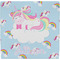 Rainbows and Unicorns Ceramic Tile Hot Pad w/ Name or Text