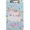 Rainbows and Unicorns Clipboard (Legal Size) w/ Name or Text