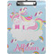 Rainbows and Unicorns Clipboard (Personalized)