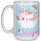 Rainbows and Unicorns Coffee Mug - 15 oz - White Full