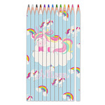 Rainbows and Unicorns Colored Pencils (Personalized)