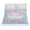Rainbows and Unicorns Comforter - King w/ Name or Text