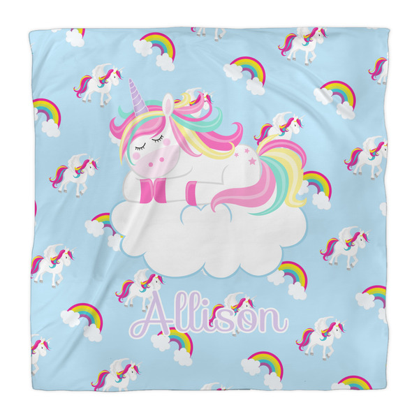 Rainbows and Unicorns Comforter - Queen - Front