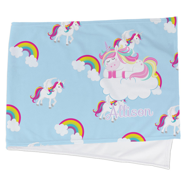 Custom Rainbows and Unicorns Cooling Towel (Personalized)