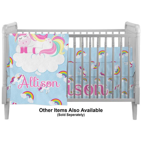 Rainbows and Unicorns Crib - Profile Sold Seperately