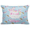 Rainbows and Unicorns Decorative Baby Pillowcase - 16"x12" w/ Name or Text