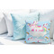 Rainbows and Unicorns Decorative Pillow Case - LIFESTYLE 2